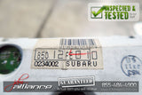 JDM Subaru Impreza WRX STi Version 7 Non-DCCD 6 Speed Gauge Cluster Speedometer - JDM Alliance LLC