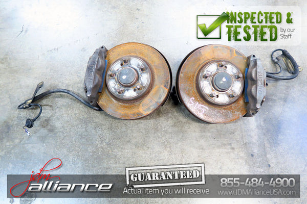 JDM Nissan Silvia S15 Front Brakes Calipers Rotors 5Lug Hub Disk