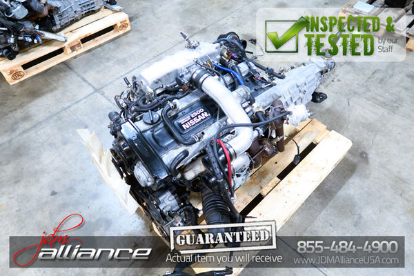 JDM Nissan Skyline GTS R33 RB25DET 2.5L DOHC Turbo Engine & 5 Speed RWD Transmission - JDM Alliance LLC