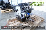 JDM 88-91 Honda Civic ZC 1.6L SOHC obd0 Engine D16A Motor - JDM Alliance LLC