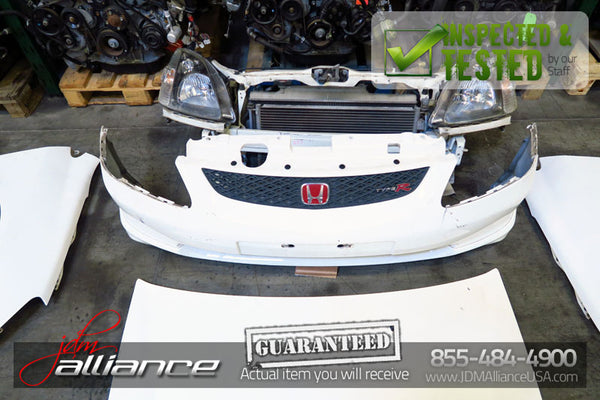 JDM 02-05 Honda Civic Type R EP3 Front End Conversion CTR Nose Cut Hood Bumper - JDM Alliance LLC