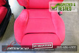 JDM 02-05 Honda Civic Type R EP3 OEM Red Recaro Seats K20A - JDM Alliance LLC