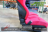 JDM 02-05 Honda Civic Type R EP3 OEM Red Recaro Seats K20A - JDM Alliance LLC