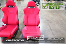 JDM 02-05 Honda Civic Type R EP3 OEM Red Recaro Seats K20A - view 3