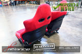 JDM 02-05 Honda Civic Type R EP3 OEM Red Recaro Seats K20A - JDM Alliance LLC