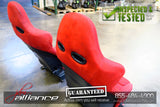 JDM 02-05 Honda Civic Type R EP3 OEM Red Recaro Seats K20A - JDM Alliance LLC