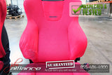 JDM 02-05 Honda Civic Type R EP3 OEM Red Recaro Seats K20A - JDM Alliance LLC