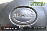 JDM 98-05 Toyota Altezza SXE10 OEM Leather Steering Wheel Hub IS200 IS300 - JDM Alliance LLC