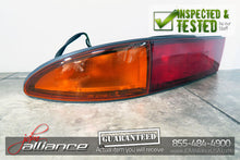 JDM 91-99 Mitsubishi 3000GT GTO VR4 OEM Rear Tail Lights Lamps & Center Garnish - view 3