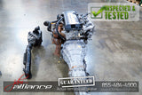 JDM Nissan Silvia SR20DET S13 2.0L DOHC Turbo Engine Black Top 5 Spd Trans ECU - JDM Alliance LLC