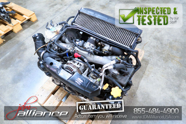 JDM 02-05 Subaru Forester EJ205 2.0L Quad Cam AVCS Turbo Engine Impreza WRX EJ20 - JDM Alliance LLC