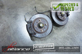 JDM Nissan S13 Silvia 4x114.3 Front Brakes Rotors Hubs Calipers Spindles 240SX