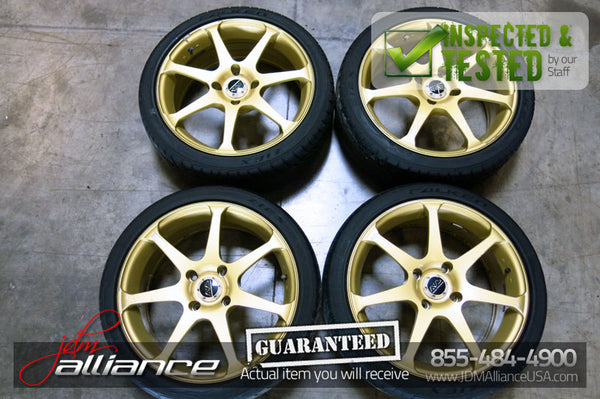 JDM Advan Model 7 AVS Wheels Rims 17x7 4x114.3 - JDM Alliance LLC