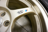 JDM SSR Type C 5x100 17x7.5 Wheels Subaru, BRZ Impreza Speed Star Racing Tires - JDM Alliance LLC