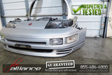 JDM Nissan 300ZX Fairlady Front End Nose Cut Headlight Bumper Twin Turbo GCZ32 - JDM Alliance LLC