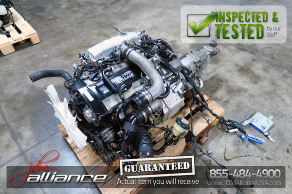 JDM Nissan Skyline GTS R33 RB25DET 2.5L DOHC Turbo Engine & 5 Speed RWD Transmission - JDM Alliance LLC