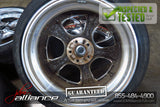 JDM Work Euroline 18x8.5 / 5x114.3 Offset +35 Wheels Rims Chrome - JDM Alliance LLC