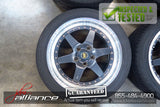 JDM XR4 XR4Z Longchamp Front 17x8 Rear 17x9 5x114.3 SSR Wheels Rims Offset +38 - JDM Alliance LLC
