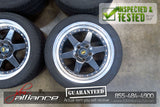 JDM XR4 XR4Z Longchamp Front 17x8 Rear 17x9 5x114.3 SSR Wheels Rims Offset +38 - JDM Alliance LLC