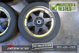 JDM Bridgestone V'Racing 16x7 4x100 / 114.3 Wheels Rims 16" Inch - JDM Alliance LLC