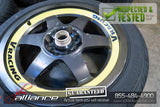 JDM Bridgestone V'Racing 16x7 4x100 / 114.3 Wheels Rims 16" Inch - JDM Alliance LLC