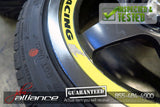 JDM Bridgestone V'Racing 16x7 4x100 / 114.3 Wheels Rims 16" Inch - JDM Alliance LLC
