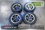 JDM Bridgestone V'Racing 16x7 4x100 / 114.3 Wheels Rims 16" Inch - JDM Alliance LLC