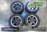 JDM Bridgestone V'Racing 16x7 4x100 / 114.3 Wheels Rims 16" Inch - JDM Alliance LLC