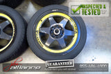 JDM Bridgestone V'Racing 16x7 4x100 / 114.3 Wheels Rims 16" Inch - JDM Alliance LLC