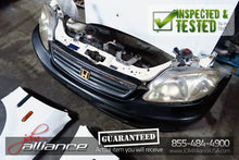 JDM 99-00 Honda Civic EK3 Front Nose Cut Bumper Headlights EK9 EK4 SiR - view 7