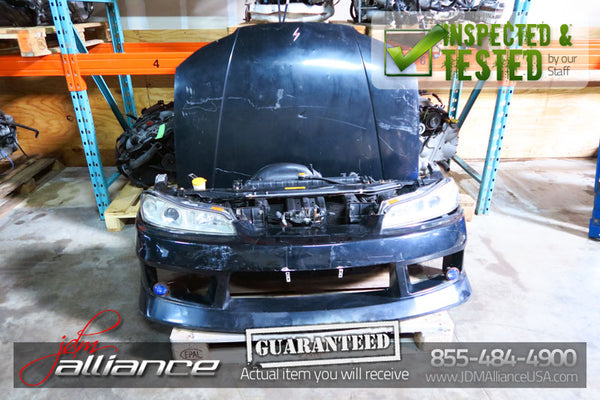 JDM 99-02 Nissan Silvia S15 Front End / Nose Cut Headlights Bumper - JDM Alliance LLC