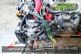 JDM 04-05 Subaru WRX STi EJ207 2.0L AVCS V8 Turbo Engine Only Twin Scroll VF37 - JDM Alliance LLC