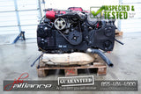 JDM 04-05 Subaru WRX STi EJ207 2.0L AVCS V8 Turbo Engine Only Twin Scroll VF37 - JDM Alliance LLC