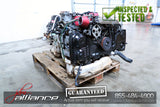 JDM 04-05 Subaru WRX STi EJ207 2.0L AVCS V8 Turbo Engine Only Twin Scroll VF37 - JDM Alliance LLC
