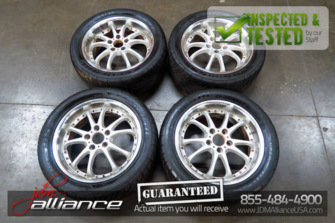 JDM Manaray Vertec VR5 Sport 17x7 Wheels 5x114.3 Rims - JDM Alliance LLC