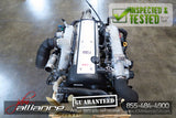 JDM Toyota Chaser 1JZ-GTE Turbo VVTi 2.5L Engine 1JZ RWD AT ETCS Soarer Supra - JDM Alliance LLC