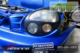 JDM 02-03 Subaru Impreza WRX STi Version 7 Nose Cut Front End Conversion Bugeye - JDM Alliance LLC