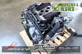 JDM 10-12 Nissan VQ25HR 2.5L V6 Engine Only Infiniti G25 Motor - JDM Alliance LLC