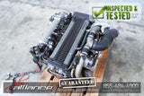 JDM Toyota 1JZ-GTE Twin Turbo 2.5L DOHC *Front Sump* Engine 1JZ Non VVTi - JDM Alliance LLC