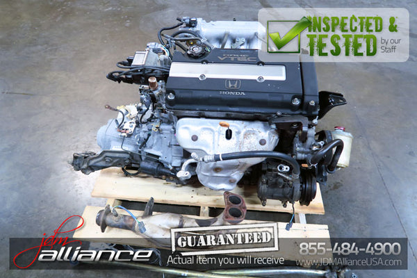 JDM 96-00 Honda Civic SiR B16A 1.6L DOHC VTEC obd2 Engine 5 Spd MT Trans ECU - JDM Alliance LLC