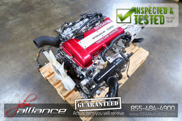 JDM Nissan Silvia SR20DET S13 2.0L DOHC Turbo Engine 5 Spd Transmission ECU - JDM Alliance LLC