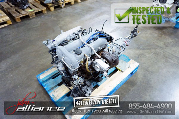 JDM 90-97 Mazda Miata B6 1.6L DOHC Turbo Engine & 5 Speed Manual Transmission