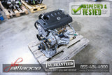 JDM 02-06 Nissan Altima Sentra QR25DE 2.5L DOHC Engine Only QR25 - JDM Alliance LLC