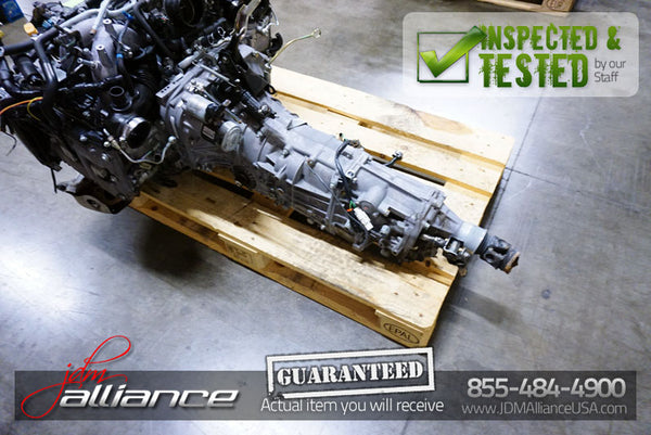 JDM Subaru EJ20 Turbo Legacy Impreza WRX 5 Spd AWD Transmission TY754VBBBA 4.111 - JDM Alliance LLC