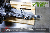 JDM Subaru EJ20 Turbo Legacy Impreza WRX 5 Spd AWD Transmission TY754VBBBA 4.111 - JDM Alliance LLC